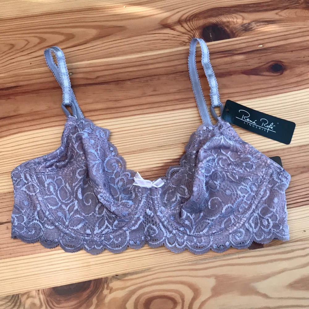 Unlined Lace Bra